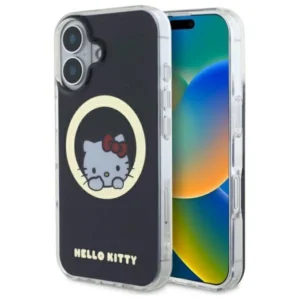 Hello Kitty IML Sweet Kitty Magsafe iPhone 16 Case - Blackeng