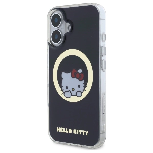 Hello Kitty IML Sweet Kitty Magsafe iPhone 16 Case - Blackeng