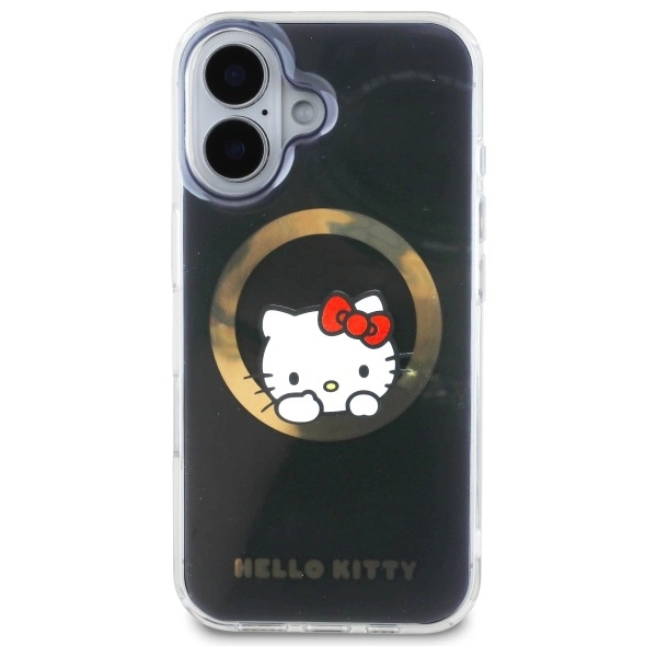 Hello Kitty IML Sweet Kitty Magsafe iPhone 16 Case - Blackeng