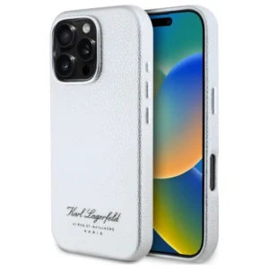 Karl Lagerfeld Hotel RSG iPhone 16 Pro Case - Grayeng