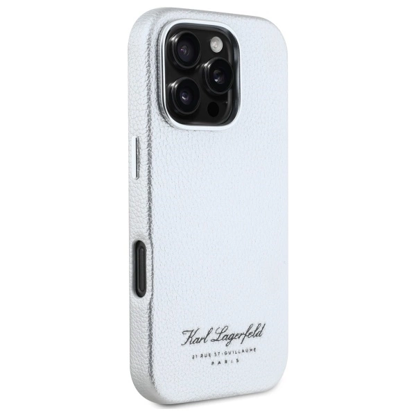 Karl Lagerfeld Hotel RSG iPhone 16 Pro Case - Grayeng