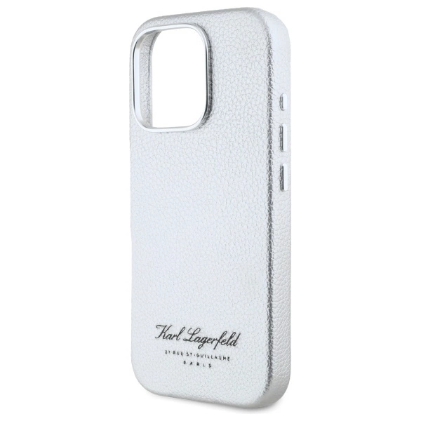 Karl Lagerfeld Hotel RSG iPhone 16 Pro Case - Grayeng