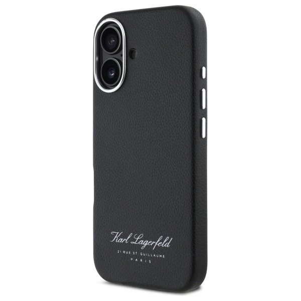 Karl Lagerfeld Hotel RSG iPhone 16 Pro Case - Blackeng