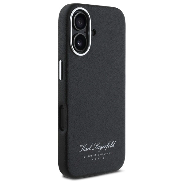Karl Lagerfeld Hotel RSG iPhone 16 Pro Case - Blackeng
