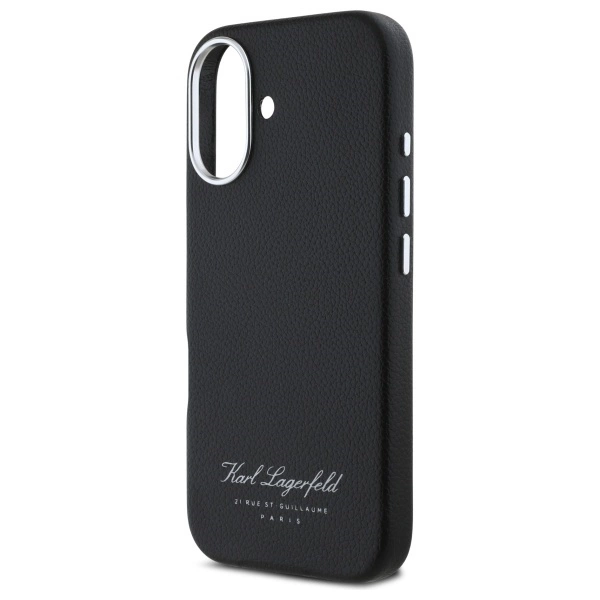 Karl Lagerfeld Hotel RSG iPhone 16 Pro Case - Blackeng