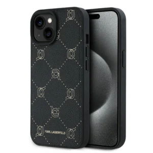 Karl Lagerfeld Karl Head MagSafe Case for iPhone 15 Plus - Blackeng