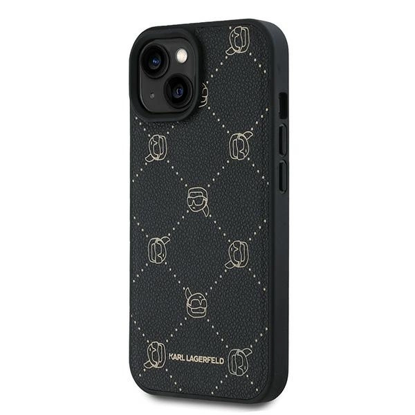 Karl Lagerfeld Karl Head MagSafe Case for iPhone 15 Plus - Blackeng