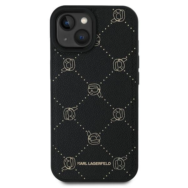 Karl Lagerfeld Karl Head MagSafe Case for iPhone 15 Plus - Blackeng