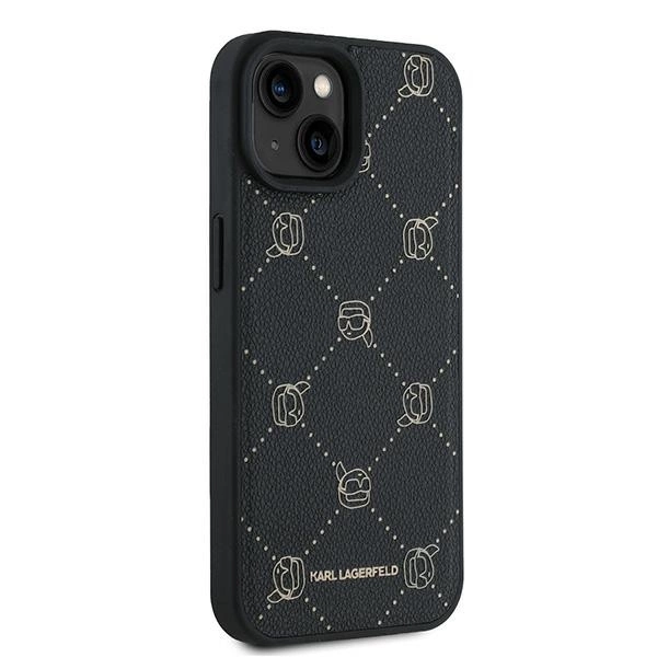 Karl Lagerfeld Karl Head MagSafe Case for iPhone 15 Plus - Blackeng