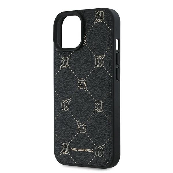 Karl Lagerfeld Karl Head MagSafe Case for iPhone 15 Plus - Blackeng