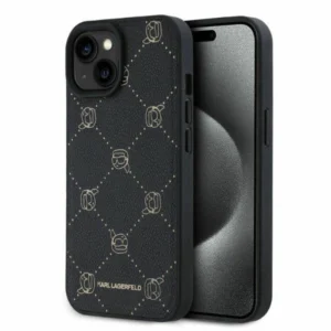 Karl Lagerfeld Magsafe Karl Head iPhone 15 Case - Blackeng