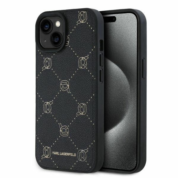 Karl Lagerfeld Magsafe Karl Head iPhone 15 Case - Blackeng