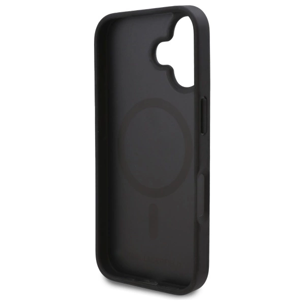 Karl Lagerfeld Hot Stamp Magsafe iPhone 16 Plus Case - Blackeng