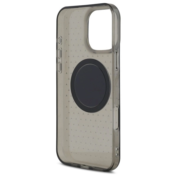 Mercedes MB Case Star Pattern for iPhone 16 Pro - Blackeng