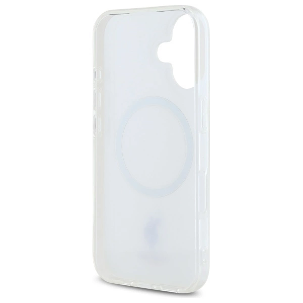 US Polo IML Ring MagSafe iPhone 16 Case - Whiteeng