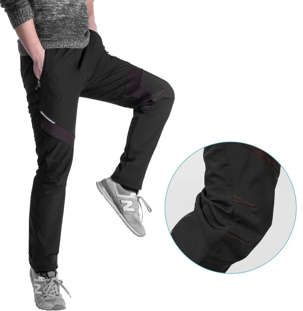 Rockbros Patrol Cycling Windproof Sports Pants Size L - Blackeng