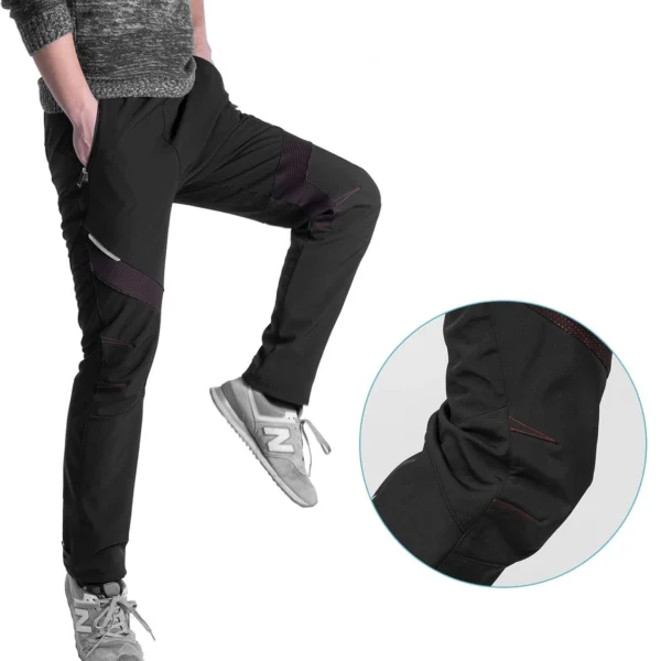 Rockbros Patrol Cycling Windproof Sports Pants Size L - Blackeng