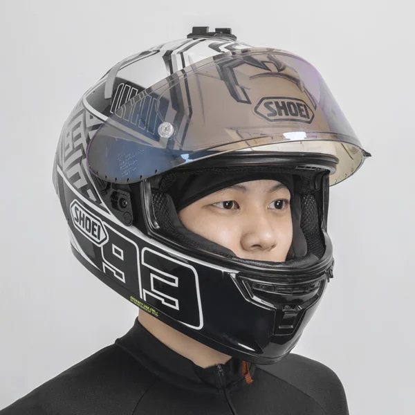 Rockbros Dala Winter Cycling Helmet Cap with Glasses Holes - Greyeng