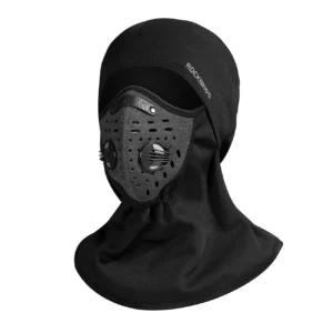 Rockbros LF7127-1 New Velvet Sports Balaclava with Filter - Blackeng