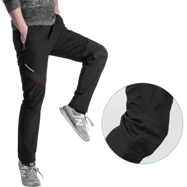 Rockbros Patrol Cycling Windproof Sports Pants Size XL - Blackeng