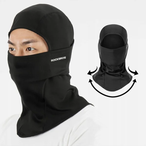Rockbros LF7345BK sports balaclava insulated - blackeng