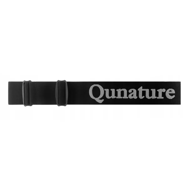 Qunature Black Frameless Ski Goggles - Blackeng