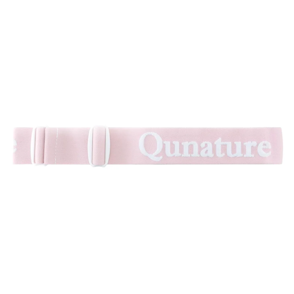 Qunature Pink Frameless Ski Goggles - Pinkeng
