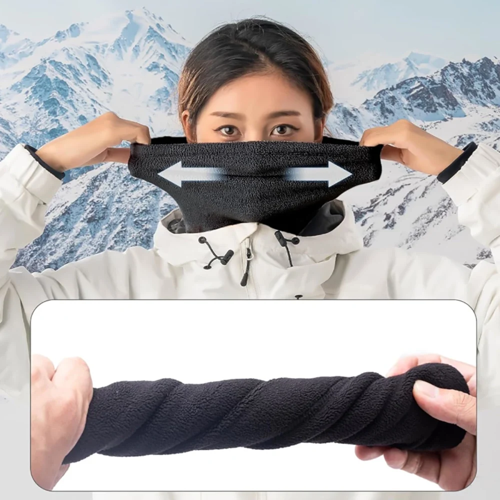 Qunature Oli Ski Neck Warmer Size M - Blackeng