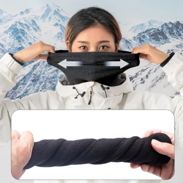 Qunature Oli Ski Neck Warmer Size M - Blackeng