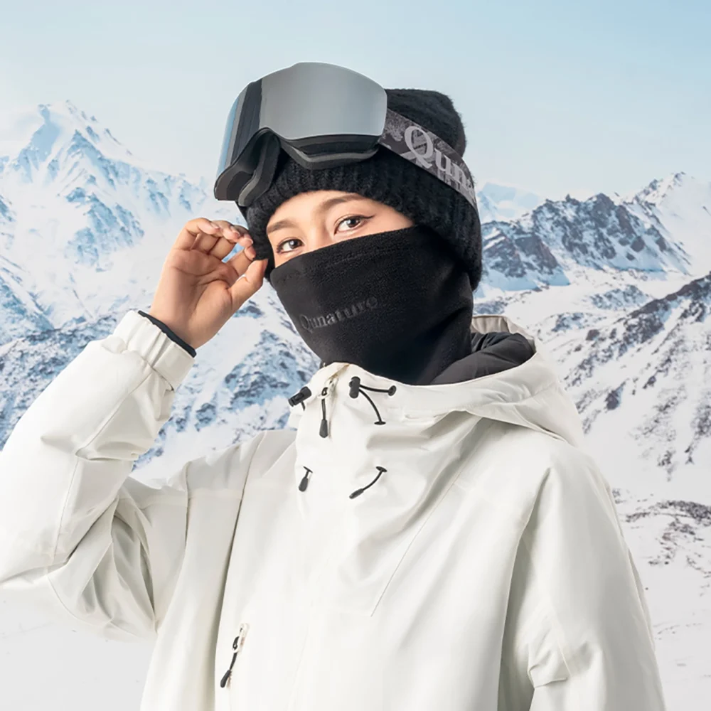 Qunature Oli Ski Neck Warmer Size M - Blackeng