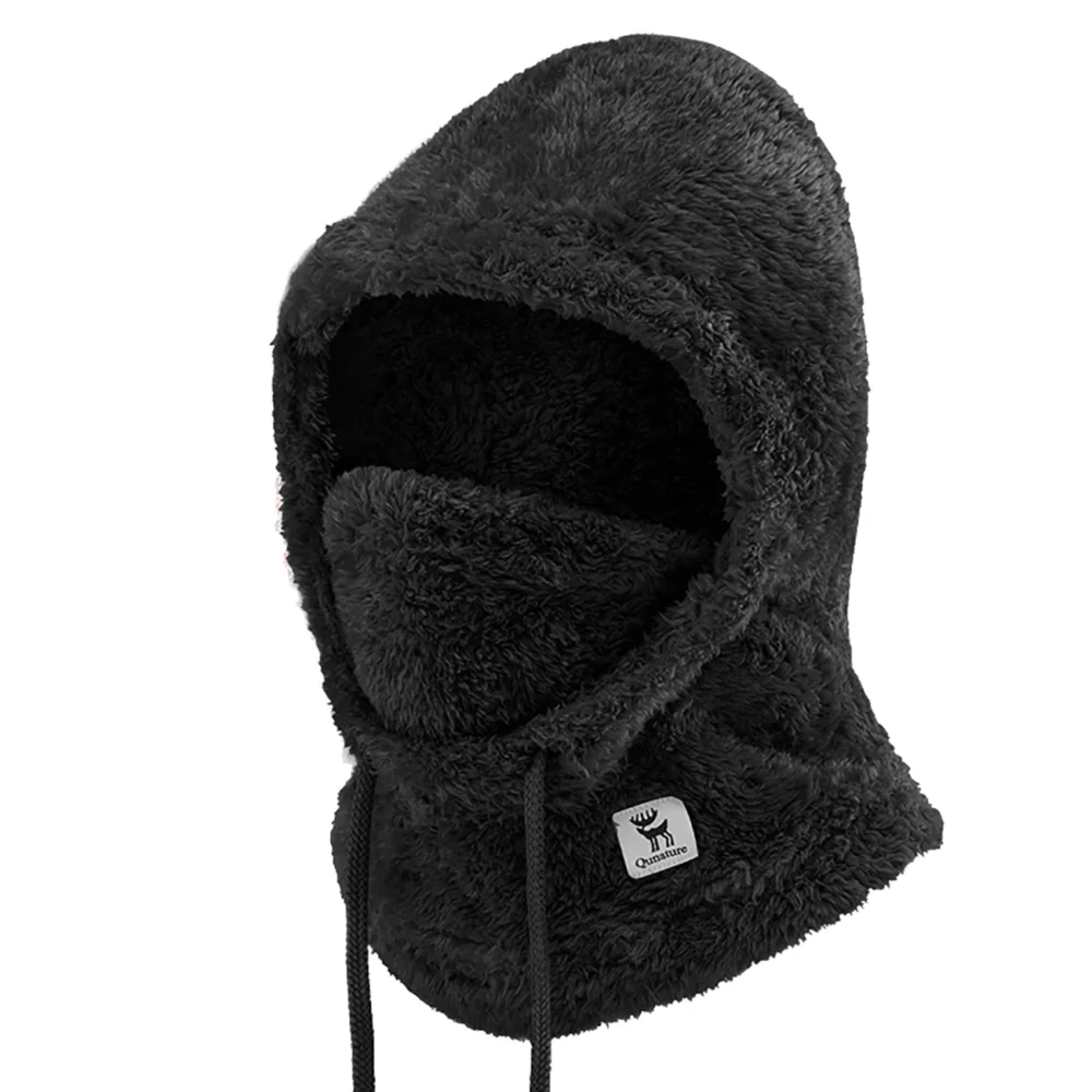 Qunature Arctic Velvet Ski Balaclava Size M - Blackeng