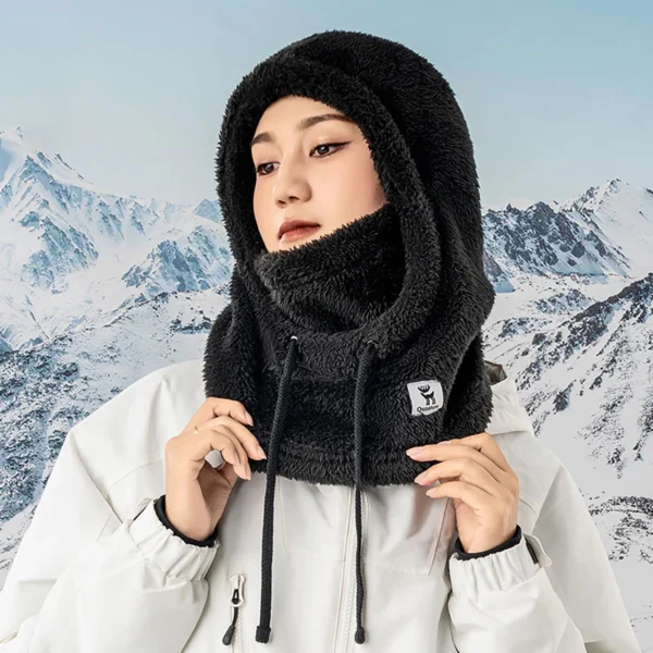Qunature Arctic Velvet Ski Balaclava Size M - Blackeng