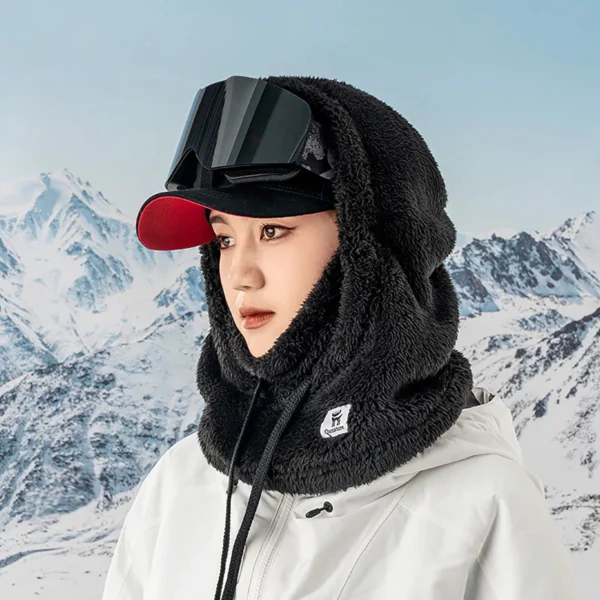 Qunature Arctic Velvet Ski Balaclava Size M - Blackeng