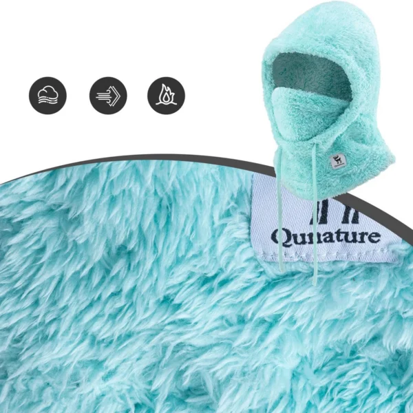 Qunature Arctic Velvet Ski Balaclava Size M - Minteng