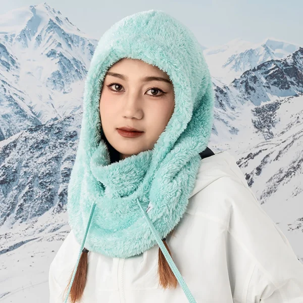 Qunature Arctic Velvet Ski Balaclava Size M - Minteng