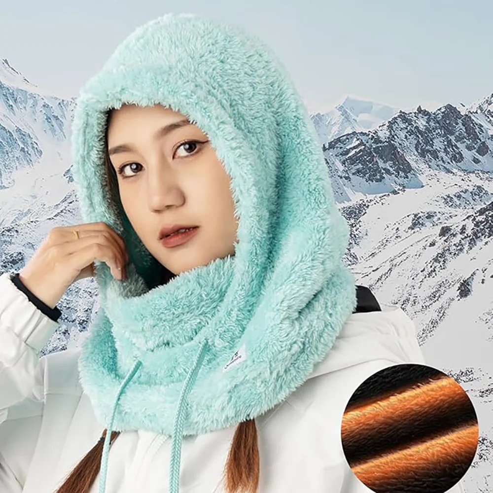 Qunature Arctic Velvet Ski Balaclava Size L - Minteng