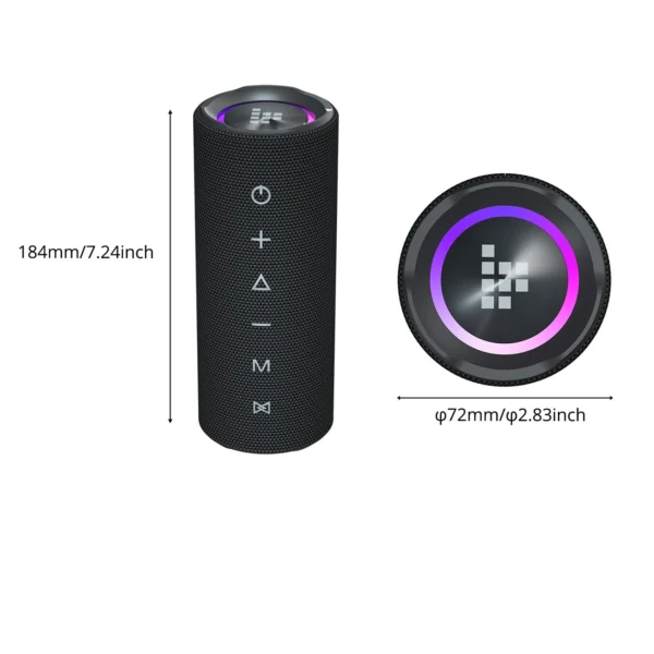 Tronsmart Mirtune C2 24W Bluetooth Portable Speaker - Blackeng