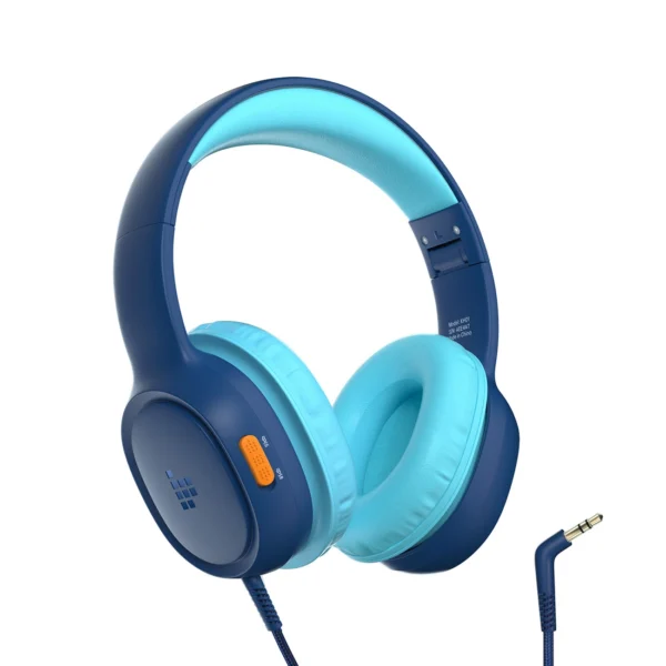Tronsmart KH01 Wired Headphones for Kids, Safe - Blueeng