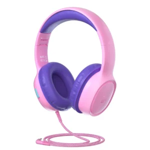 Tronsmart KH01 Wired Headphones for Kids, Safe - Pinkeng