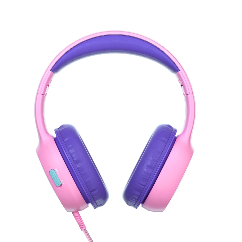 Tronsmart KH01 Wired Headphones for Kids, Safe - Pinkeng