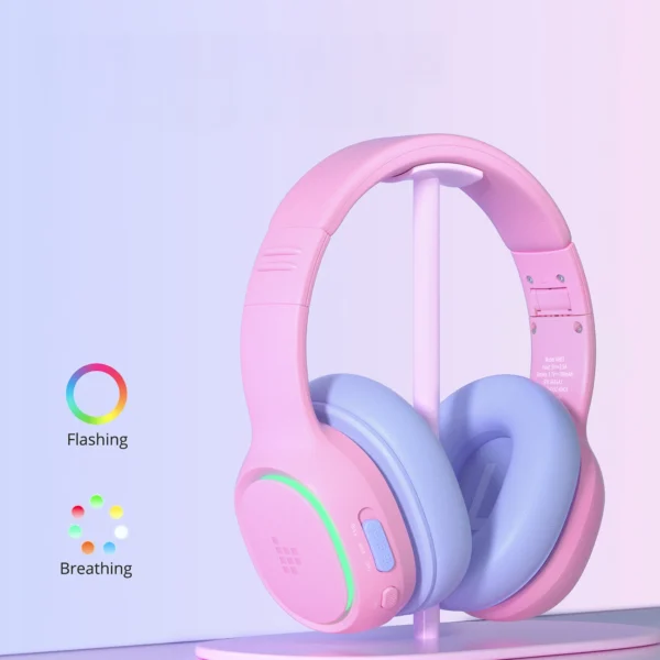 Tronsmart KH03 Wireless Headphones with ANC, for Kids, Safe - Pinkeng