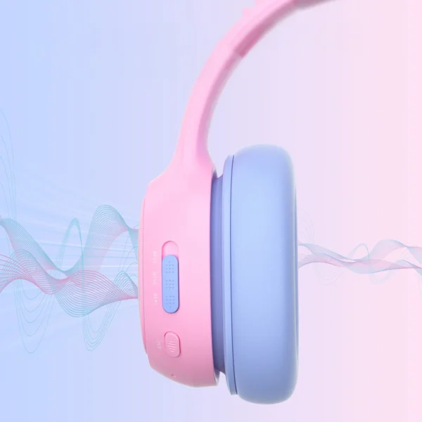 Tronsmart KH03 Wireless Headphones with ANC, for Kids, Safe - Pinkeng
