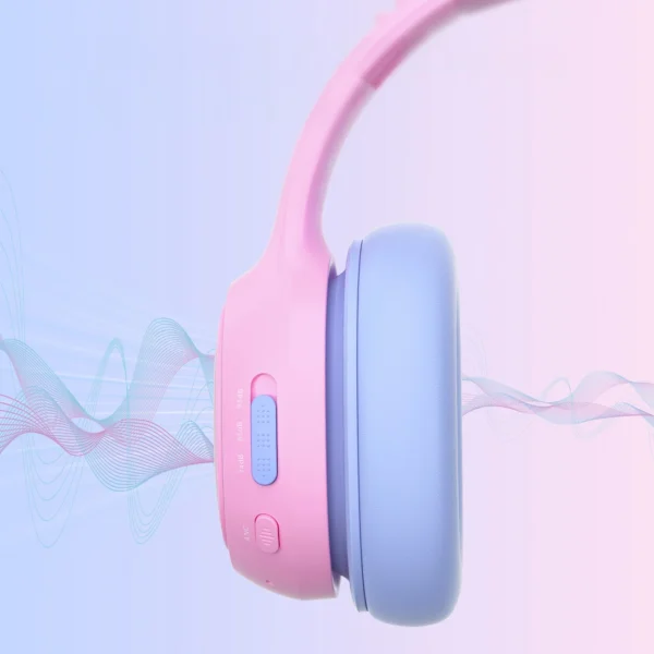 Tronsmart KH03 Wireless Headphones with ANC, for Kids, Safe - Pinkeng