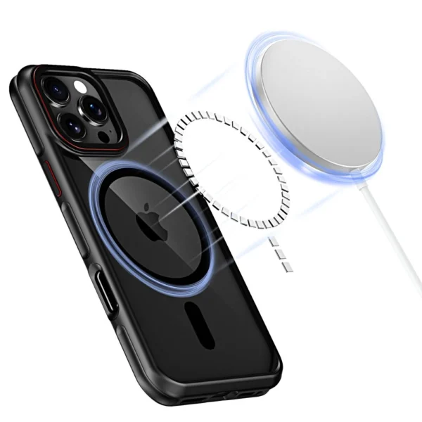 Tech-Protect MagHybrid MagSafe iPhone 16 Pro Case - Blackeng