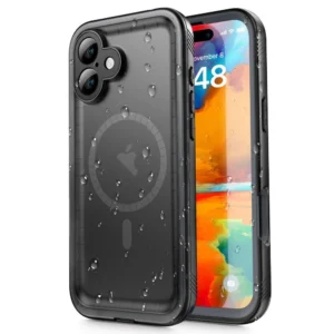 Tech-Protect ShellBox MagSafe IP68 Case for iPhone 16 - Blackeng