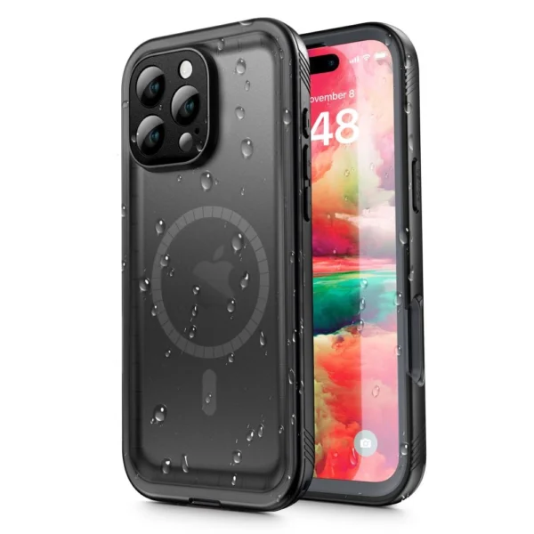 Tech-Protect ShellBox MagSafe IP68 Case for iPhone 16 Pro Max - Blackeng