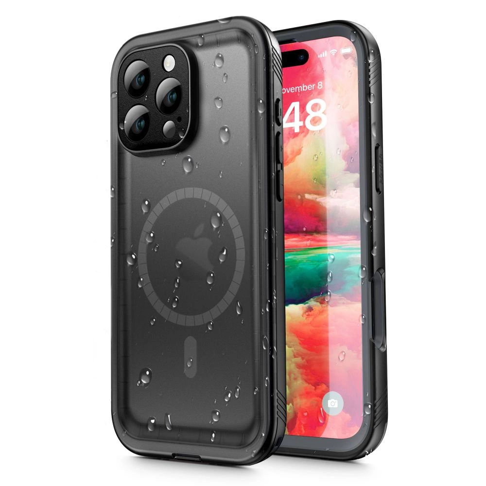 Tech-Protect ShellBox MagSafe IP68 Case for iPhone 16 Pro Max - Blackeng