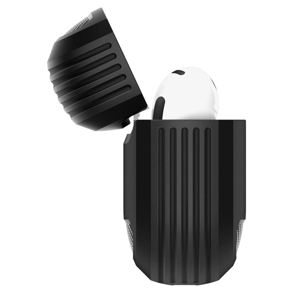 Spigen Rugged Armor Case for AirPods 4 - Blackeng