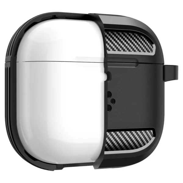 Spigen Rugged Armor Case for AirPods 4 - Blackeng