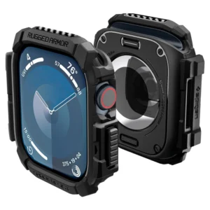 Spigen Rugged Armor Case for Apple Watch 10 (42mm) - Blackeng